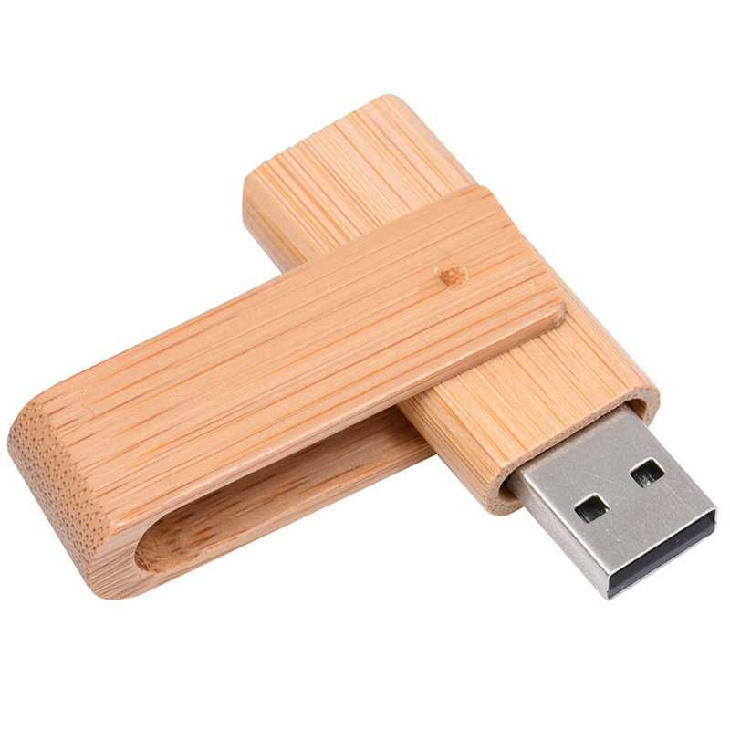 Bamboo Wooden twist usb flash drive