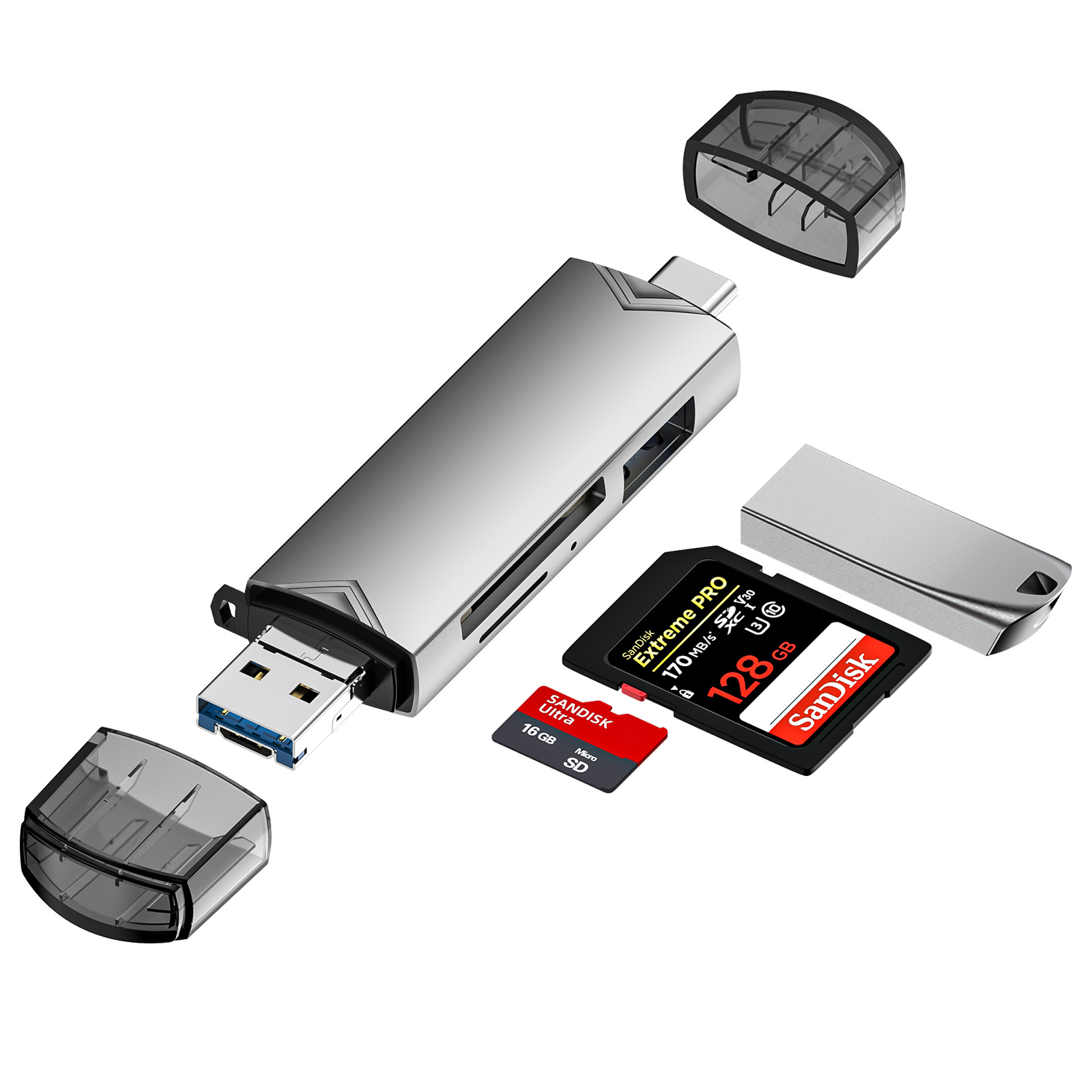 6 in 1 OTG Cardreader