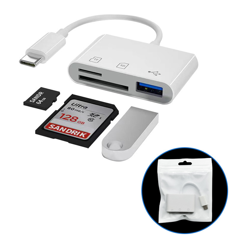 3 in 1 Multifunctional card reader